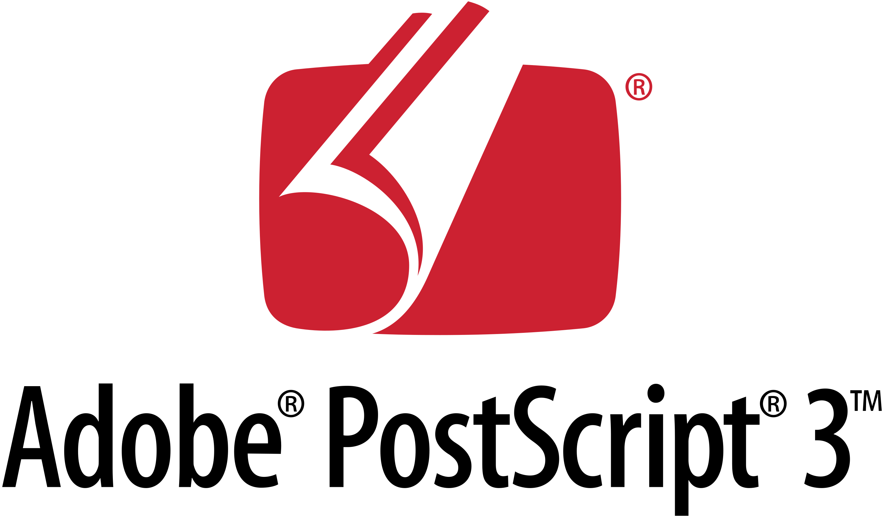 Adobe PostScript 3 Logo