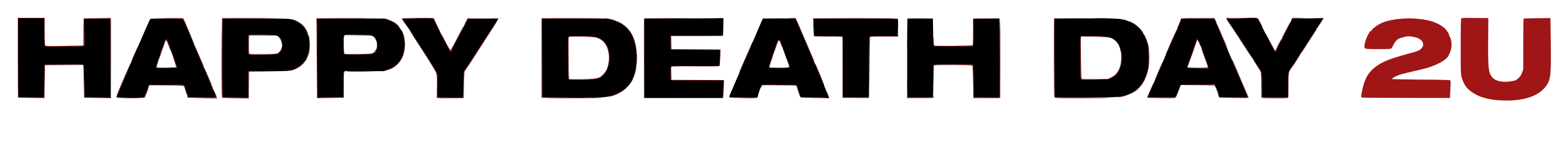 Happy Death Day 2U Logo