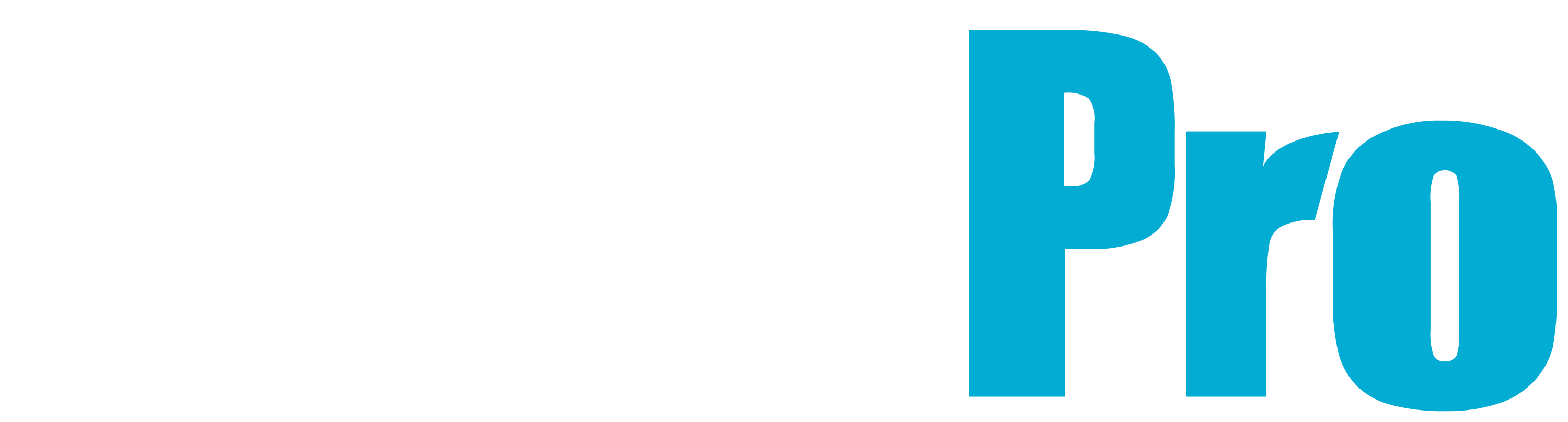 White Blue Logo