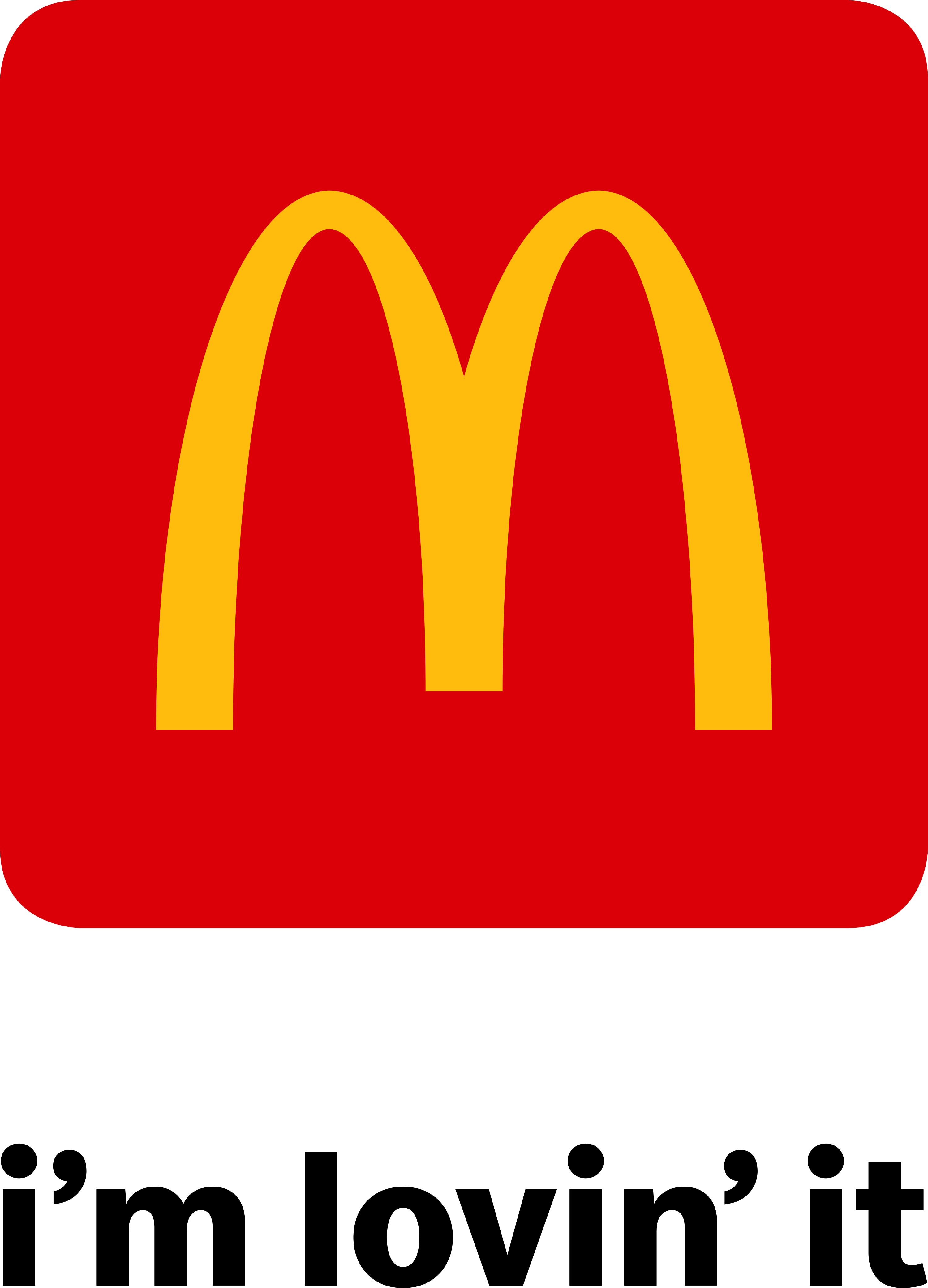 Red I'm Lovin' It Logo