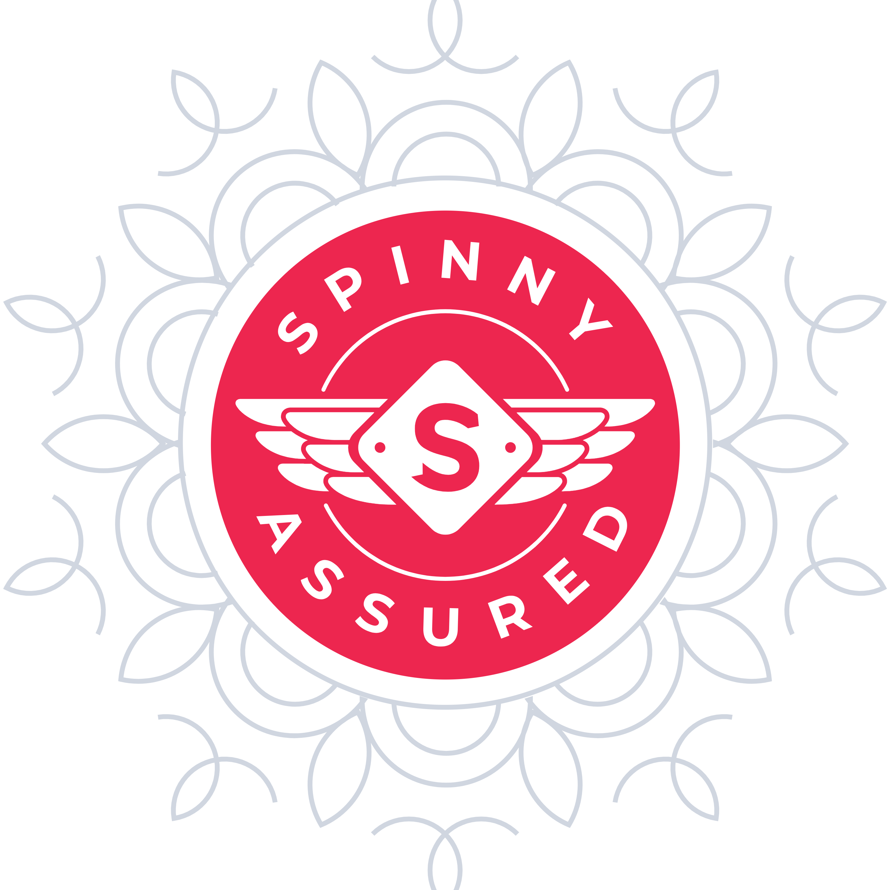 Spinny Assured Logo